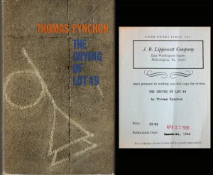 A Guide To Collecting The Works Of Thomas Pynchon